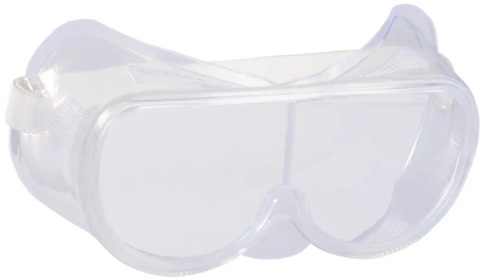 Защитные очки STAYER STANDARD линза из ПВХ, прямая вентиляция - фото 1 - id-p205306936