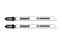 Пилка лобз. по алюминию T127D (2 шт.) GEPARD