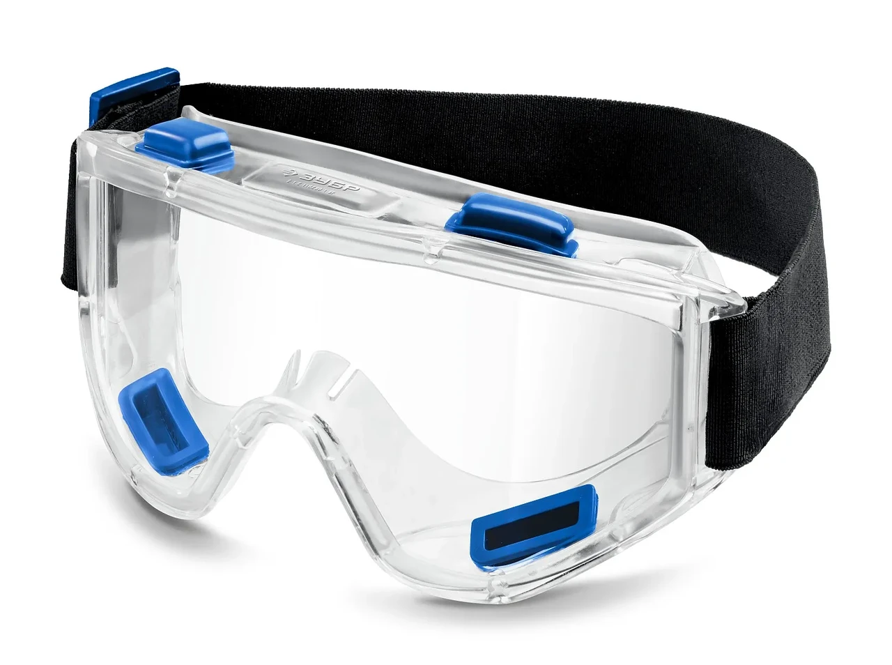 Защитные очки ЗУБР ПАНОРАМА увеличенный угол обзора, непрямая вентиляция, Профессионал - фото 1 - id-p205306941