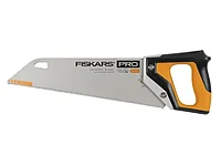 Ножовка по дереву PowerTooth 380мм 9 зубьев на дюйм FISKARS