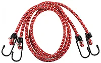 Шнур ЗУБР Мастер резиновый крепежный со стальными крюками, 80 см, d 8 мм, 2 шт