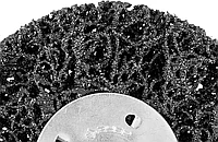 ЗУБР Профессионал . Щетка дисковая для дрели, нейлоновая проволока с абразивным покрытием, с открытой