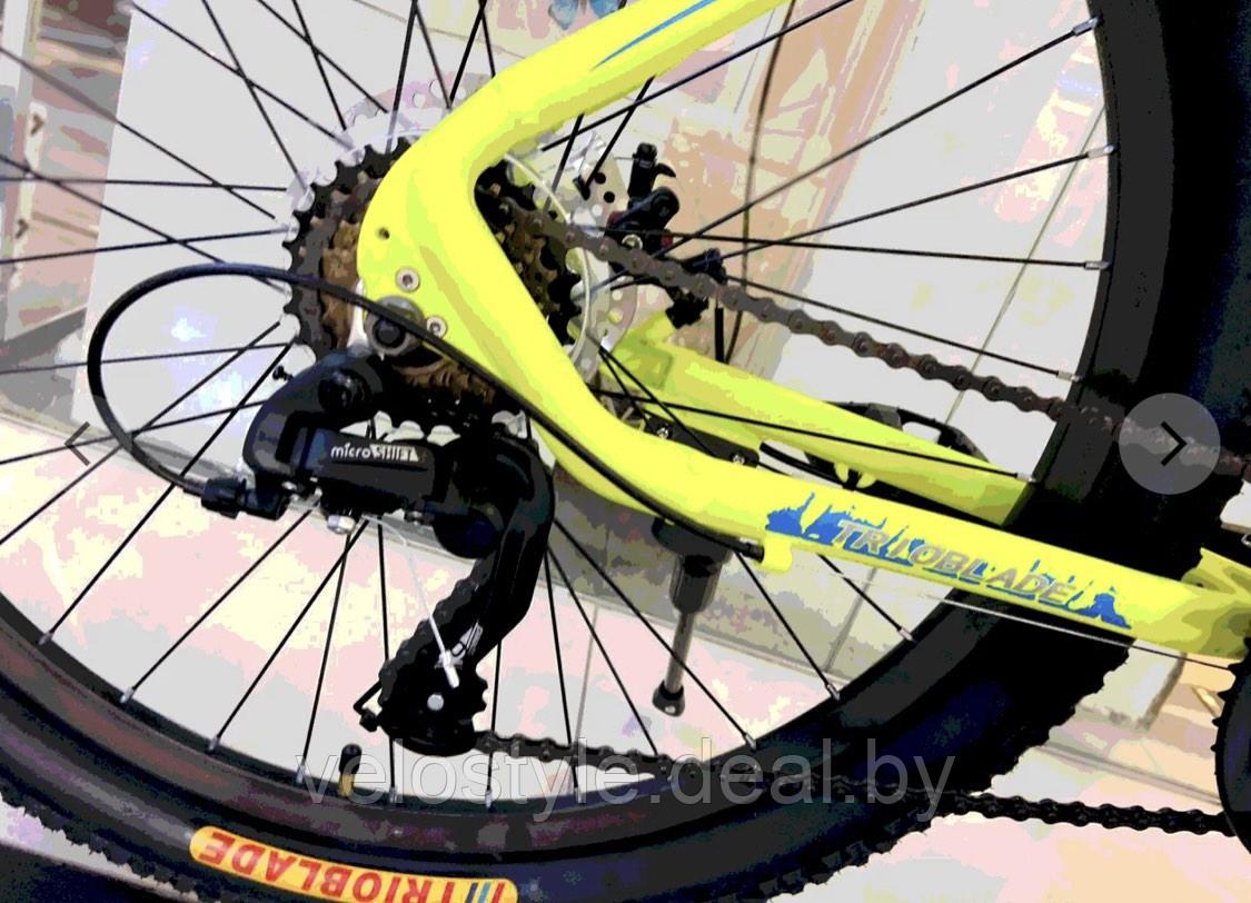 Велосипеды на спицах алюминий TRIOBLADE колеса 26 - фото 4 - id-p205313900