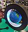 Левитирующий летающий глобус магнитный, светильник-ночник глобус с белой подсветкой шара, фото 2