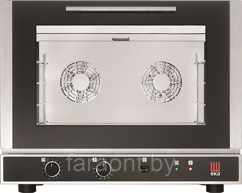 Печь конвекционная TECNOEKA EKF 464 (шкаф пекарский с пароувлажнением на 4 уровня 600х400 мм) - фото 1 - id-p108464050
