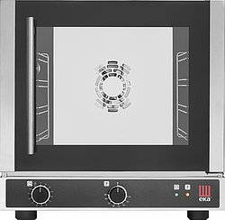 Печь конвекционная TECNOEKA EKF 423 P (шкаф пекарский без пароувлажнения на 4 уровня 429х345мм)