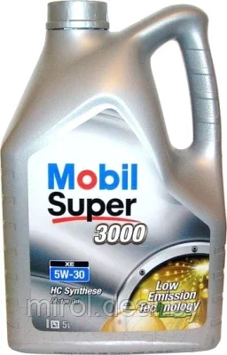 Моторное масло Mobil Super 3000 XE 1 5W30 - фото 1 - id-p205318093