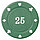 Набор для покера Texas Holdem 200 фишек с номиналом в металлической коробке, фото 7