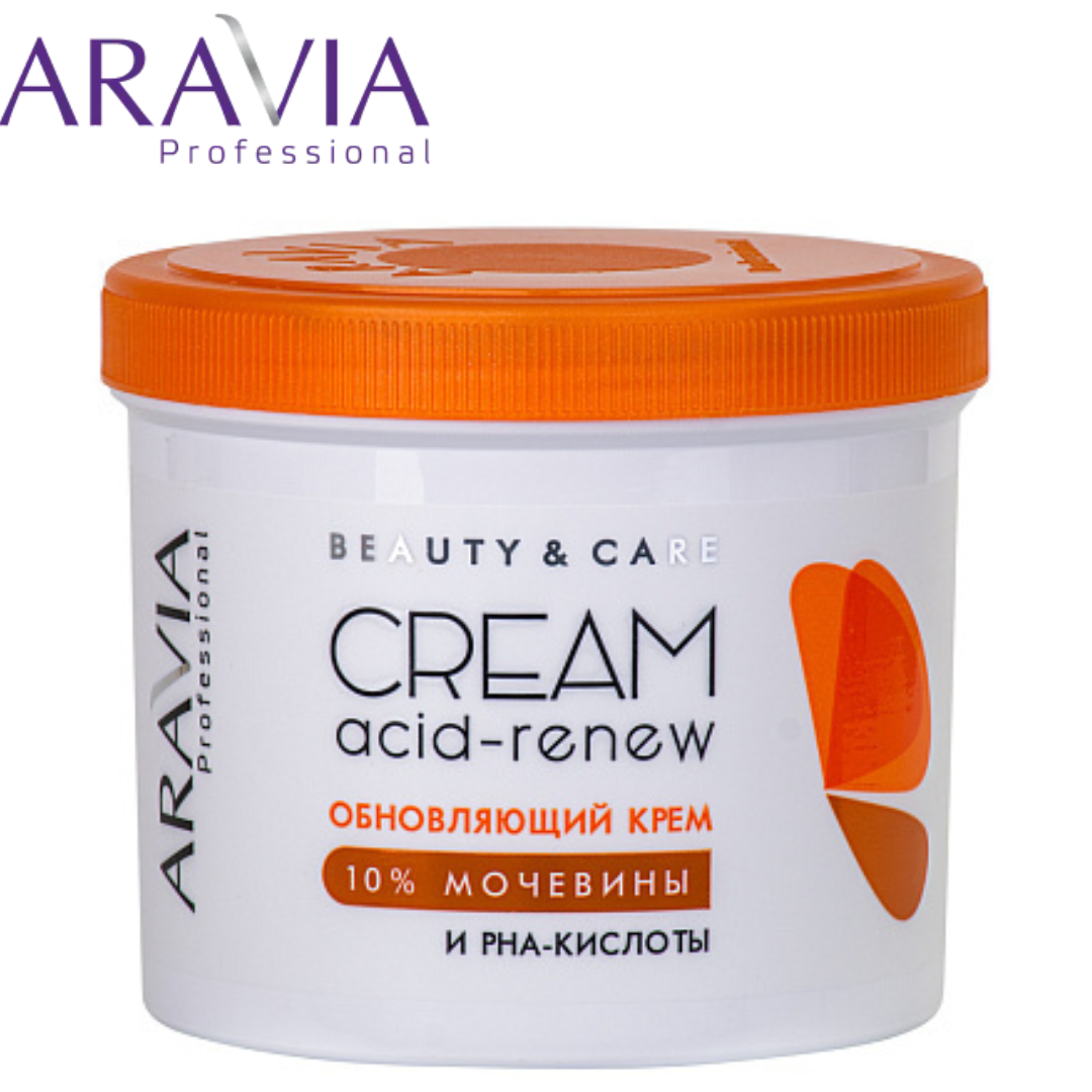 Крем обновляющий с PHA-кислотами и мочевиной (10%) Acid-renew Cream ARAVIA Professional