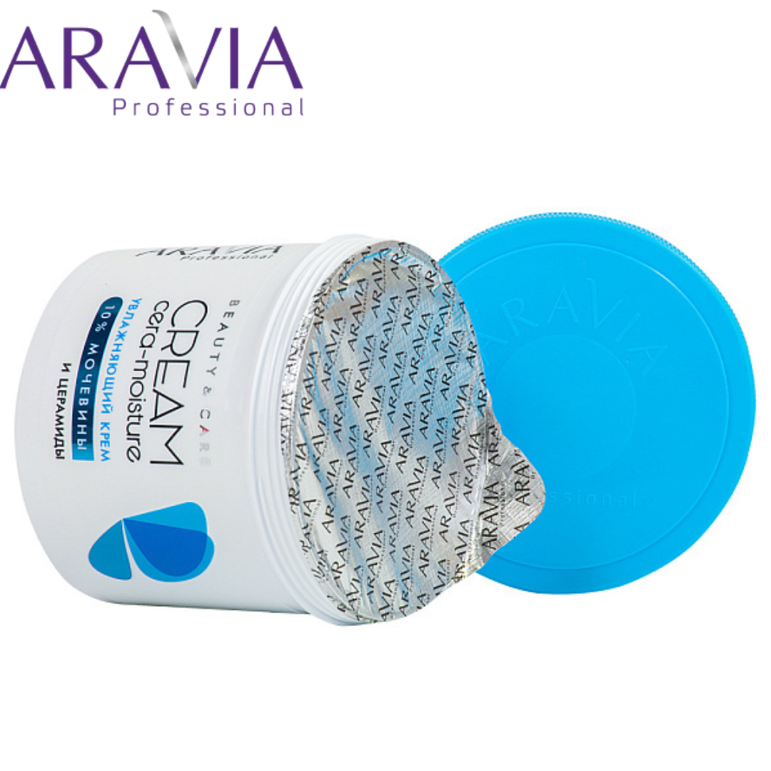 Крем увлажняющий с церамидами и мочевиной (10%) Cera-moisture Cream ARAVIA Professional - фото 3 - id-p205321785