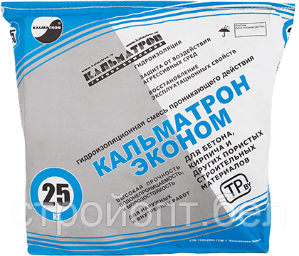 Гидроизоляционный состав проникающего действия Кальматрон-Эконом, 25 кг, РБ