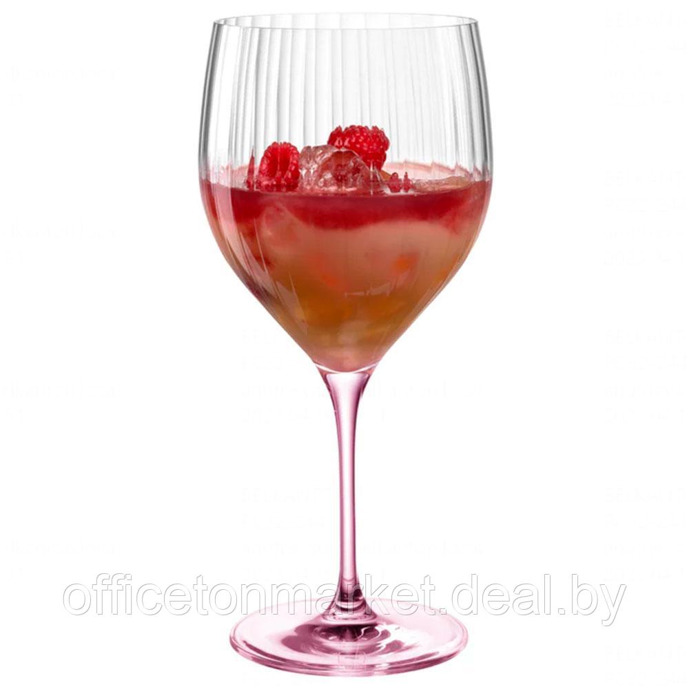 Бокал стеклянный для коктейлей "POESIA", 750 мл, розовый - фото 2 - id-p205322021