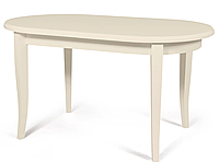 Стол обеденный "Кронос" раздвижной Мебель-Класс Cream White