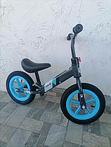 Беговел Super Baby bike A-14 серый, фото 3