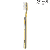 Зубная щетка средняя жесткость Janeke Golden Toothbrush Medium Золото