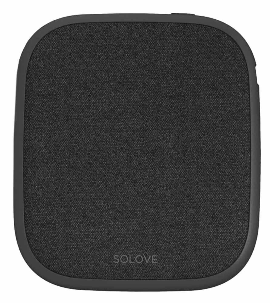 Беспроводное зарядное SOLOVE wireless charging treasure black