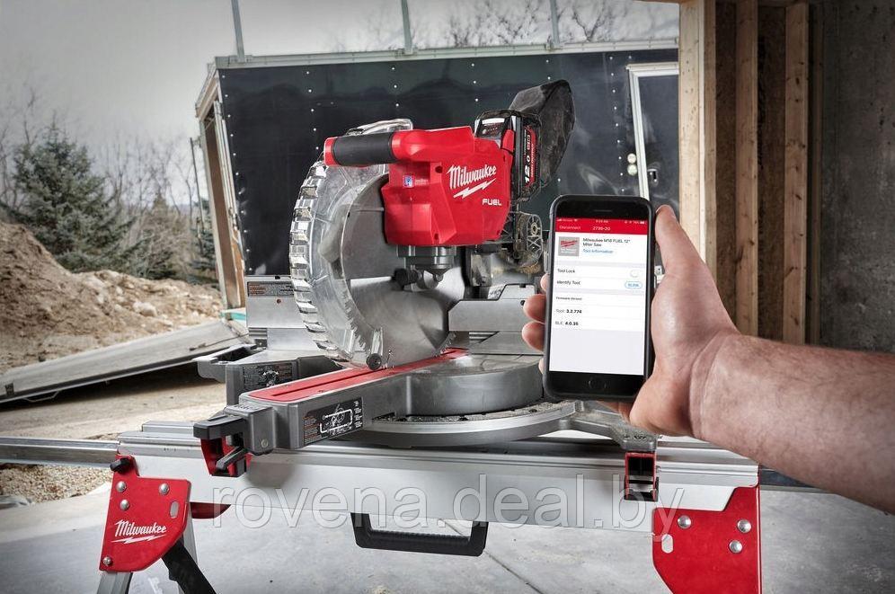 Торцовочная пила Milwaukee M18 FMS305-0 ПРОФЕССИОНАЛЬНАЯ беспроводная (Аккумуляторная) торцовочная 305 мм - фото 5 - id-p205358477