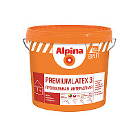 Краска Альпина Эксперт Премиумлатекс 3, 10 л /16.4 кг латексная Alpina EXPERT Premiumlatex 3