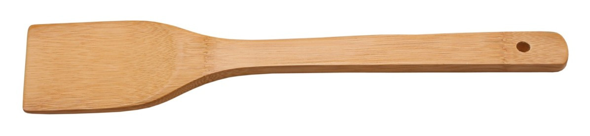 Лопатка деревянная 30 см, рабочая часть 8х6 см, бук BR-563 - фото 1 - id-p205387501