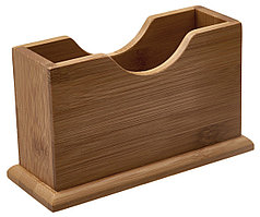 Салфетница 16х7х10 см, бамбук Kitchen Muse KM-BNH-16