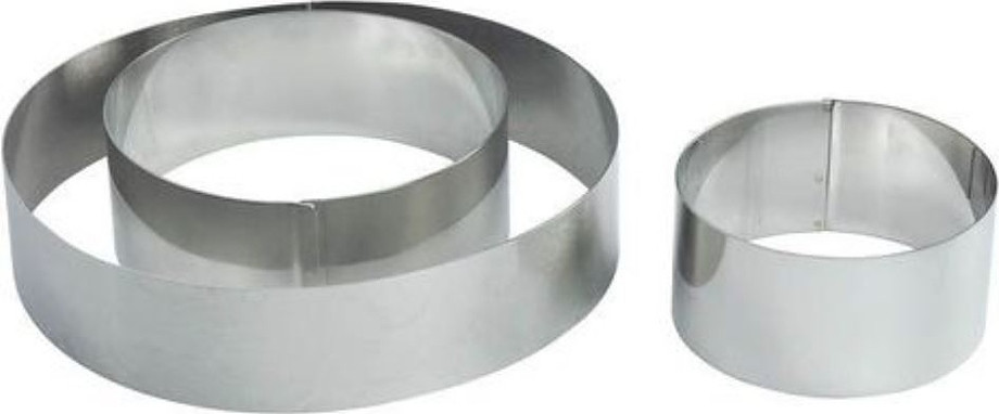 Форма кондитерская Круг d12 см h4.5 см, нерж.сталь MGSteel CRR11