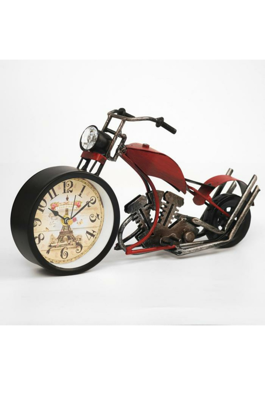 Часы настольные "Ретро мотоцикл" - фото 1 - id-p205392730