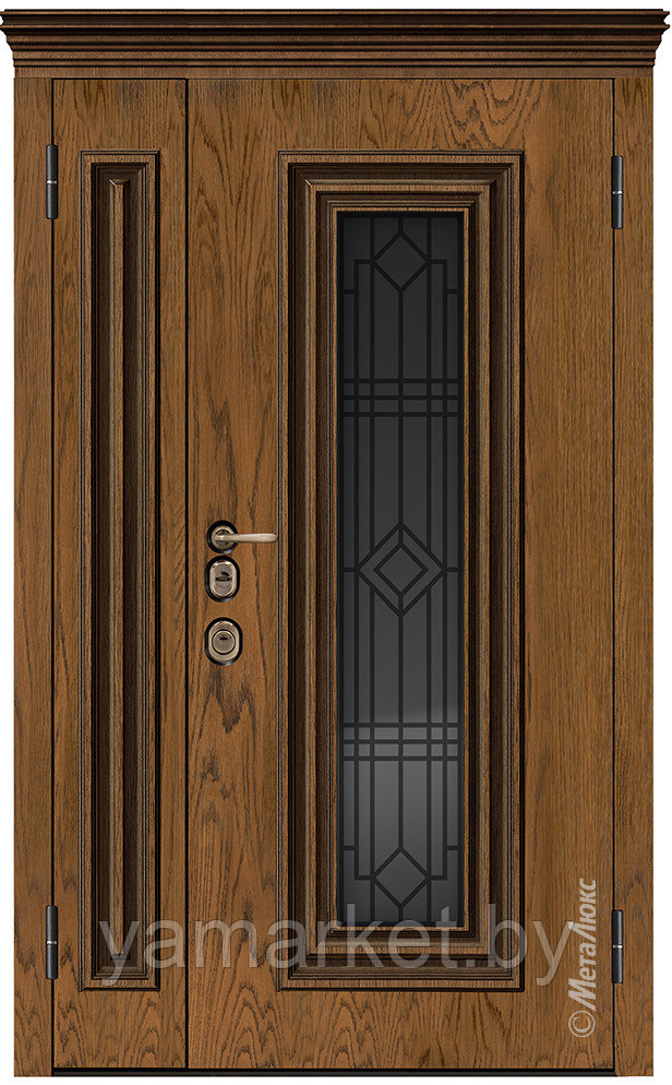 Дверь входная Металюкс СМ1869/3Е2 Artwood - фото 2 - id-p205392712