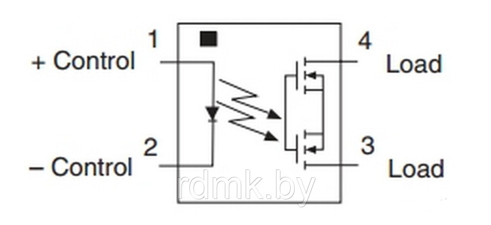 CPC1017N MOSFET Оптореле
