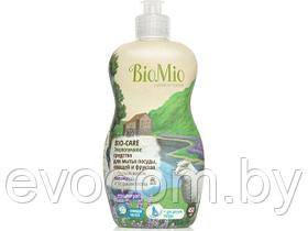 Гель-концентрат для мытья посуды, овощей и фруктов Лаванда 450 мл Bio Mio (BIOMIO)