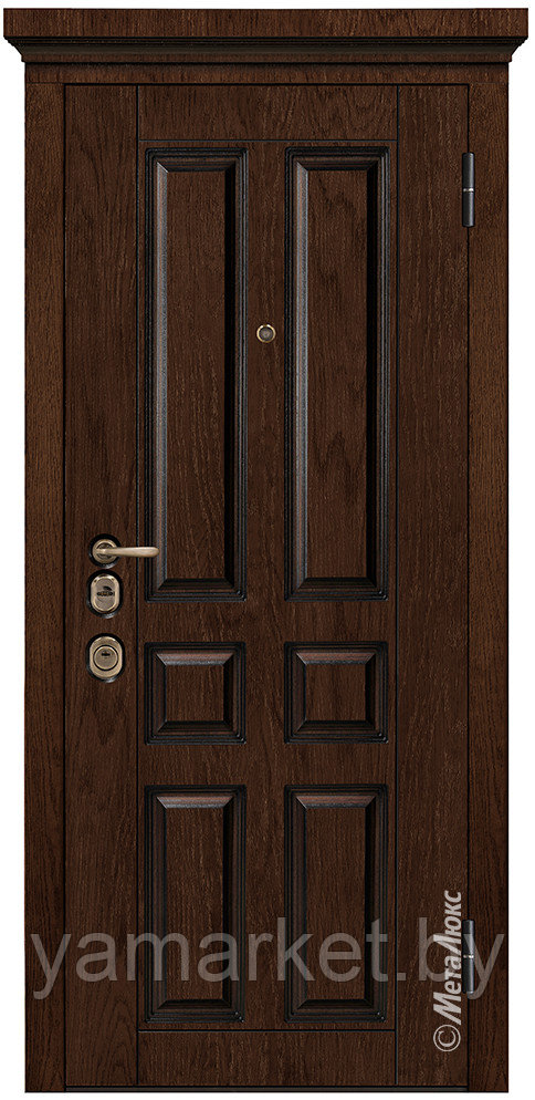 Дверь входная Металюкс М1701/7Е2 Artwood - фото 2 - id-p205397493