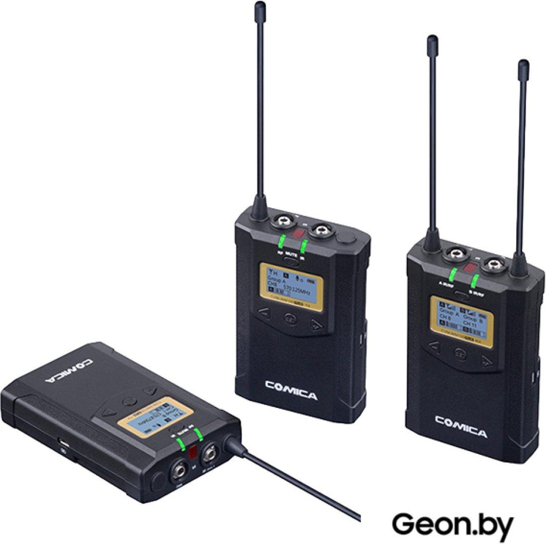 Микрофон Comica CVM-WM100 Plus (RX+TX+TX)