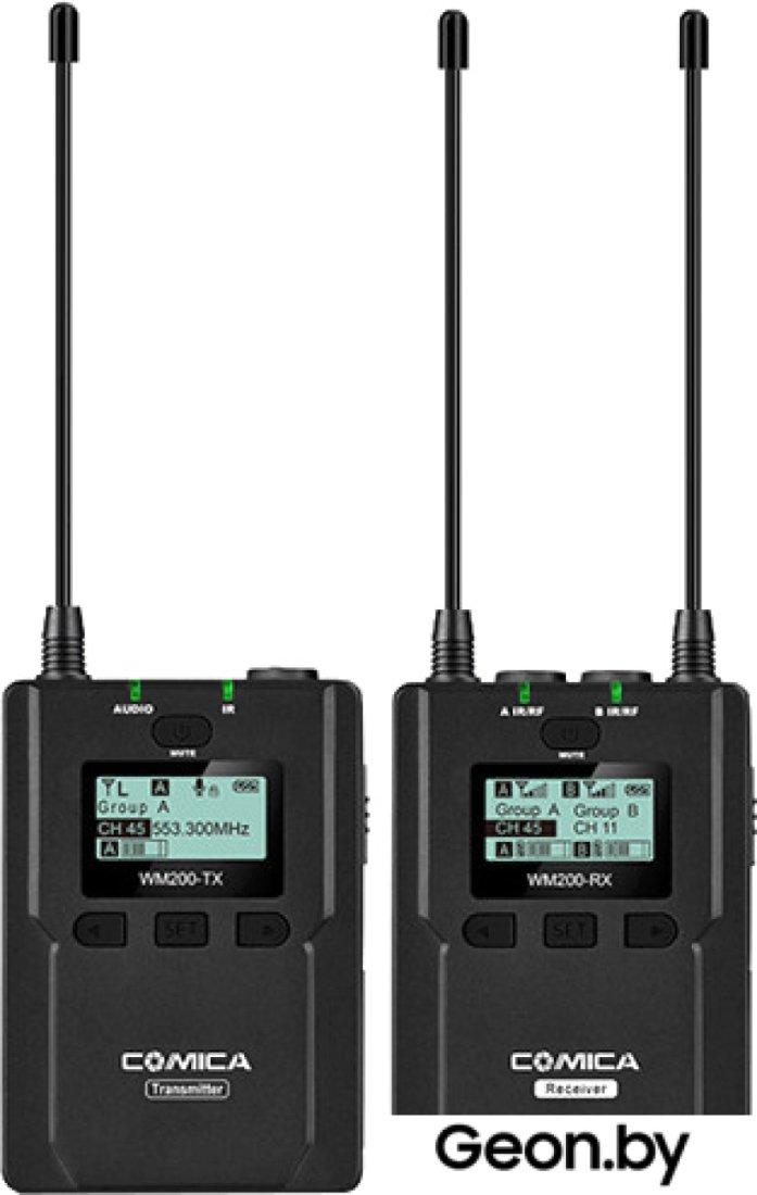 Микрофон Comica CVM-WM200C (RX+TX)