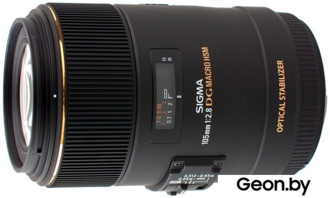 Объектив Sigma 105mm F2.8 EX DG OS HSM MACRO Nikon F