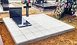 БЮДЖЕТНЫЙ ВАРИАНТ ГРАНИТНОГО ПАМЯТНИКА ДЛЯ БЛАГОУСТРОЙСТВА ДВОЙНОЙ ПЛОЩАДКИ, фото 2