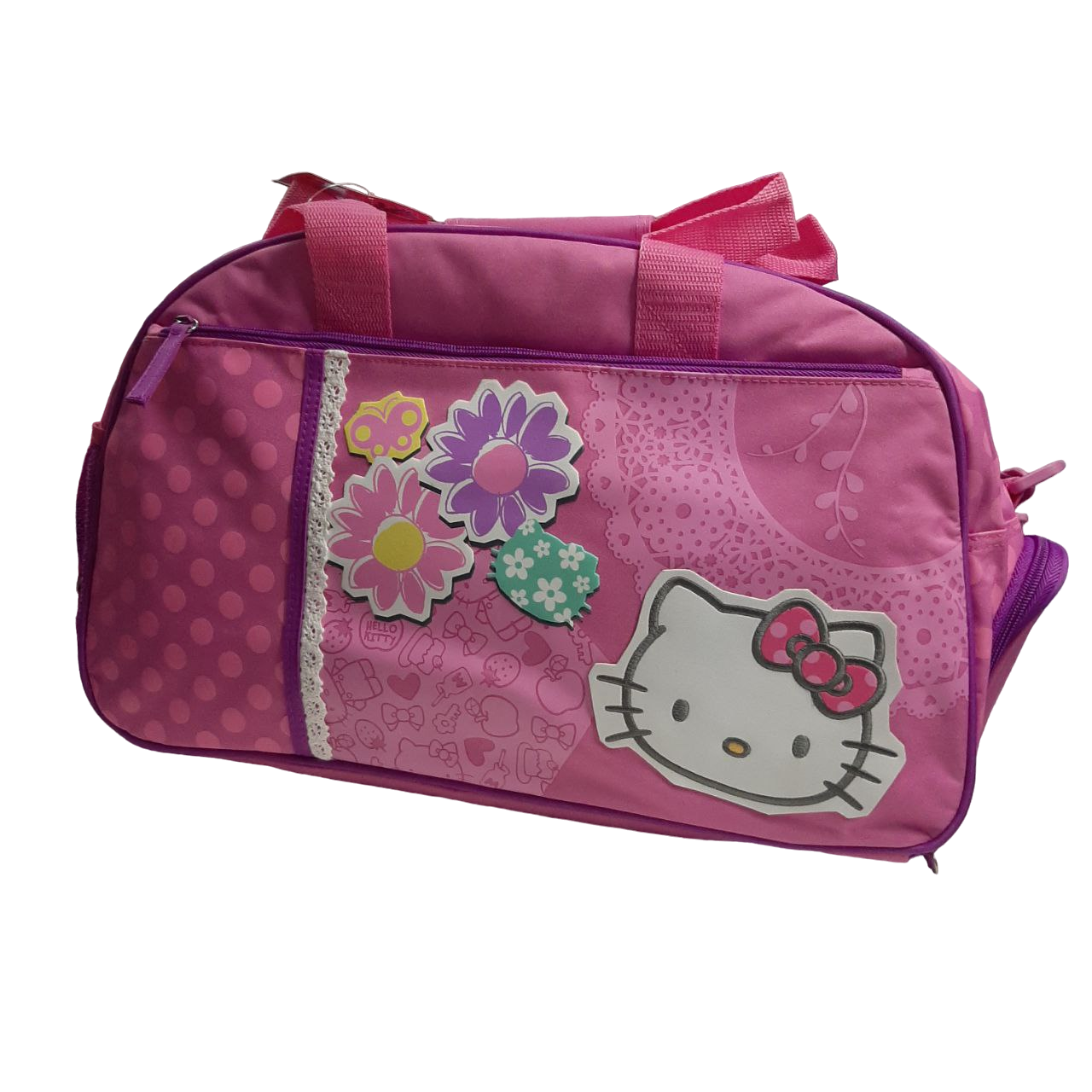 Спортивная сумка на ремне с отделом для обуви Hello Kitty - фото 4 - id-p205398394