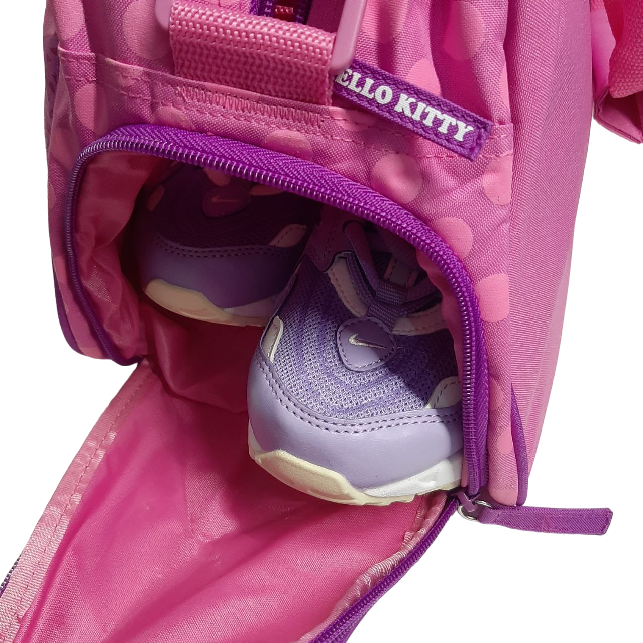 Спортивная сумка на ремне с отделом для обуви Hello Kitty - фото 6 - id-p205398394