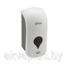 Дозатор жидкого мыла GFmark 635 белый комбинированный с глазком1000 мл