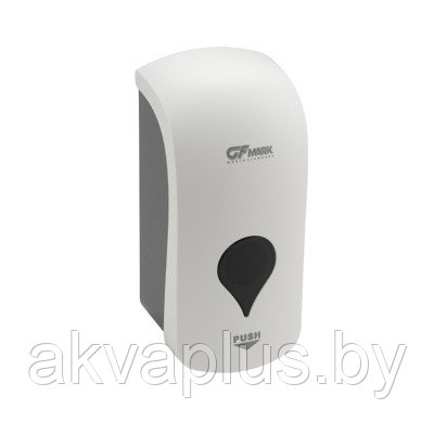 Дозатор жидкого мыла GFmark 635 белый комбинированный с глазком1000 мл - фото 1 - id-p205398442