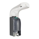 Дозатор жидкого мыла GFmark 635 белый комбинированный с глазком1000 мл, фото 4
