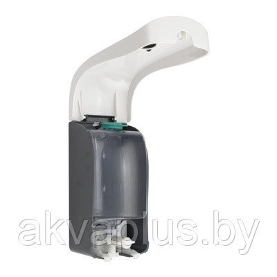 Дозатор жидкого мыла GFmark 635 белый комбинированный с глазком1000 мл - фото 4 - id-p205398442