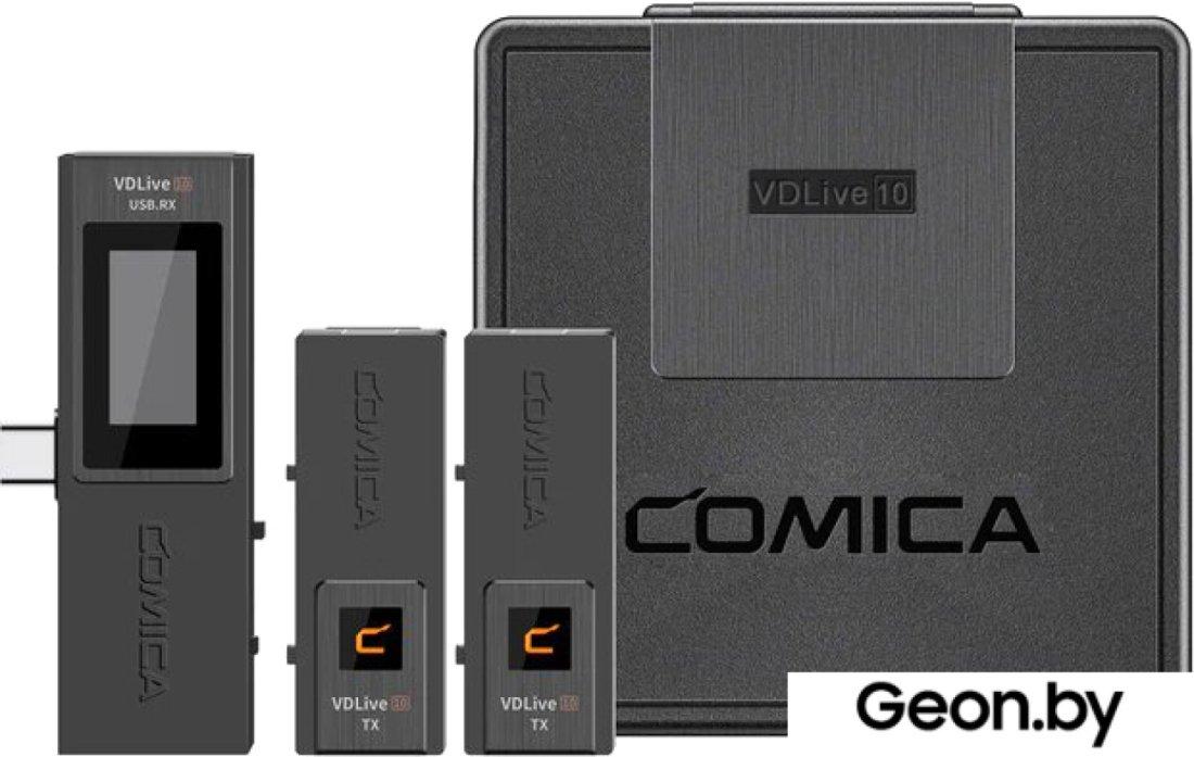 Микрофон Comica VDLive10 USB (черный)