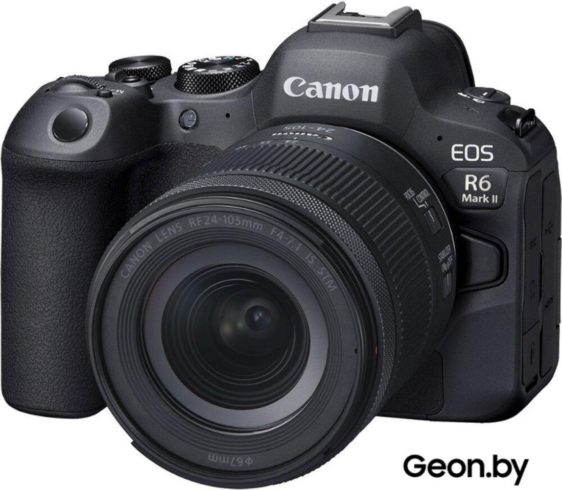 Беззеркальный фотоаппарат Canon EOS R6 Mark II Kit RF 24-105mm f/4-7.1 IS STM