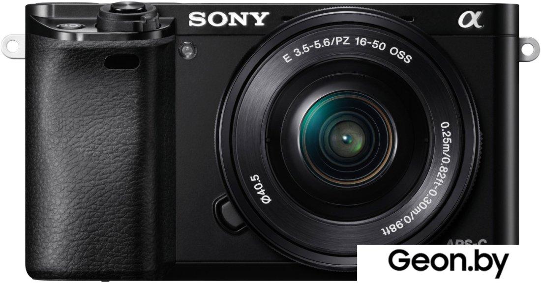 Беззеркальный фотоаппарат Sony Alpha a6000 Kit 16-50mm (черный)