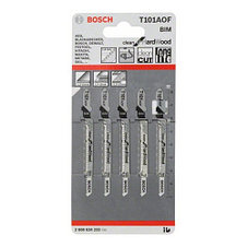 Пилка лобзик по дереву/ламинату t101aof 5 шт BOSCH 2608634233, фото 2
