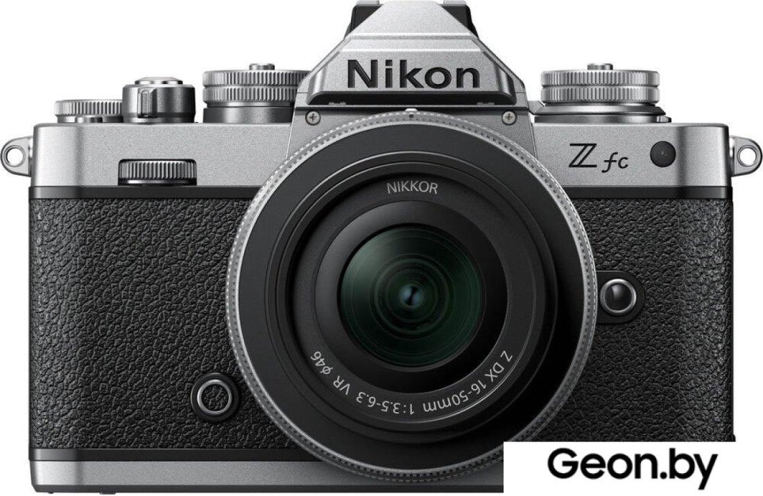 Беззеркальный фотоаппарат Nikon Z fc Kit 16-50mm (черный/серебристый)