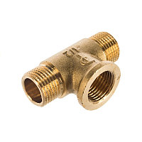ELSEN Тройник, НВН, 1/2", 1/2", 1/2", латунь, равнопроходной EBF09.12