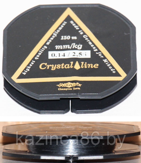 Леска Mikado CRYSTAL LINE 0.20mm (150м) - фото 1 - id-p28289593