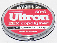 Леска Ultron ZEX copolymer -50° 0.14mm (30м)