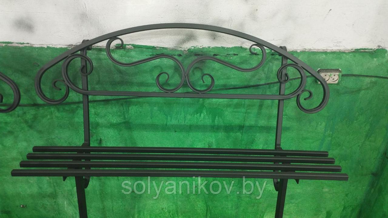 Скамейка металлическая 1,2х0,3м купить в Могилёве по низкой цене