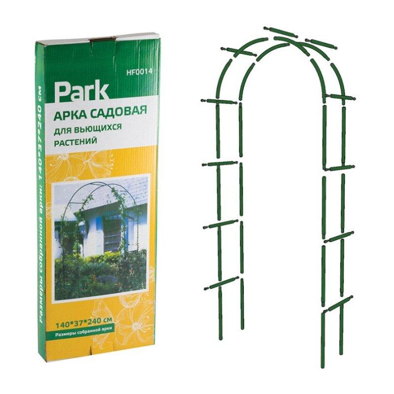 Декоративная садовая арка для вьющихся растений (240*140*37см) трубка 13*0,35мм - фото 5 - id-p205479914